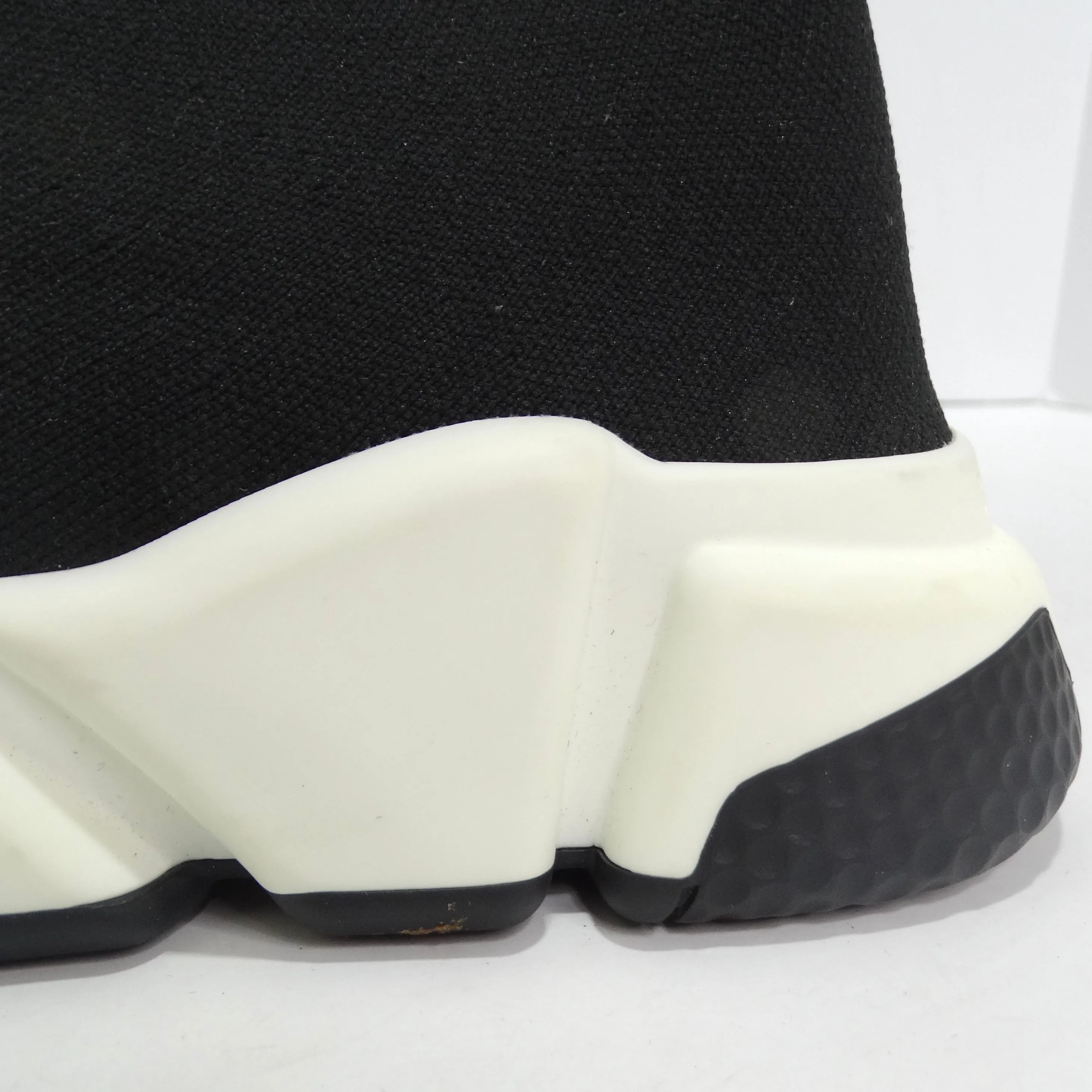 Balenciaga Black Knit Speed Trainer