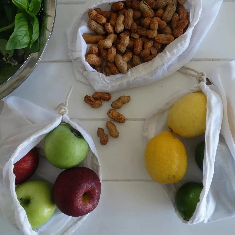 Bamboo Nut Milk or Produce Bag - Set of 3
