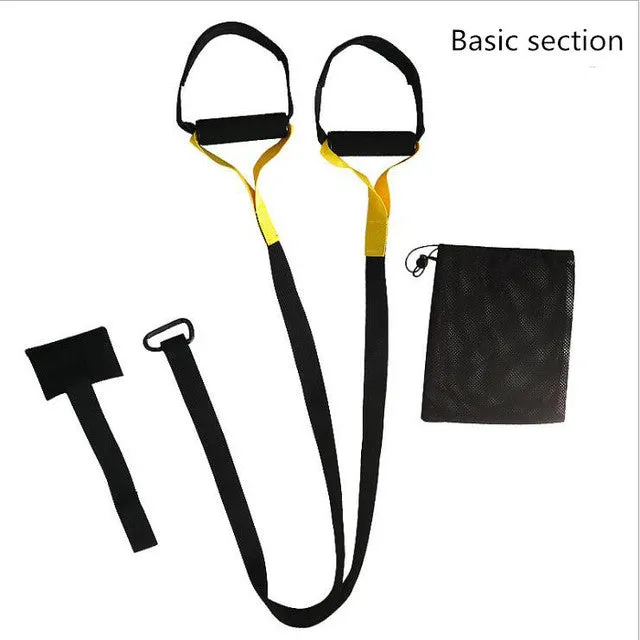 Bodyweight Resistance Straps Trainer Kit Home Suspension Training