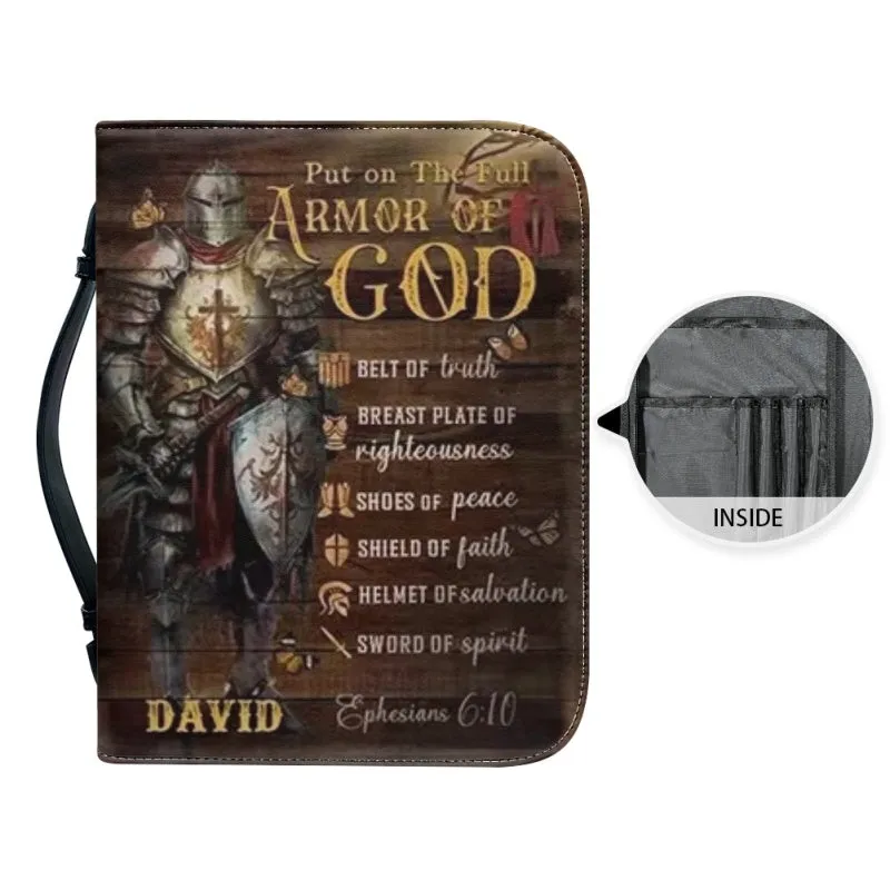 Christianartbag Bible Cover, Armor Of God Bible Cover, Personalized Bible Cover, Warrior of God Bible Cover, Christian Gifts, CAB01100124.