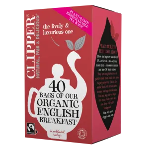 Clipper Organic English Breakfast 40 Teabags