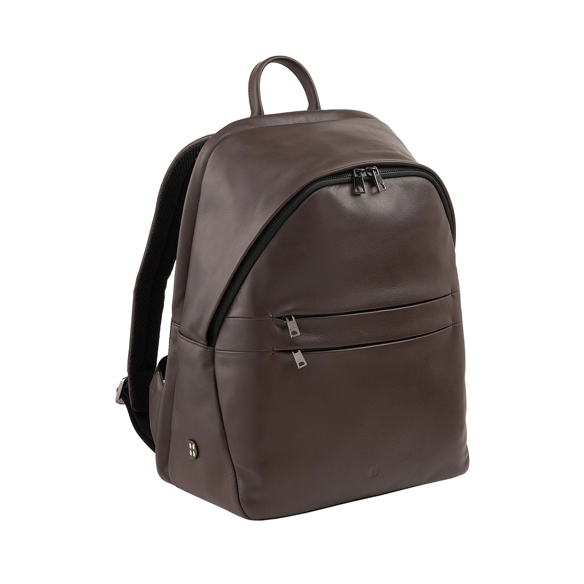 Dudu leather backpack men Woman holder PC up to 15.6 "16 -inch MacBook, 20 -liter travel backpack, Elegant Essential Design Backpack