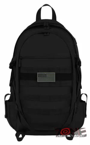 East West USA Tactical Molle Military Assault Hunting Backpack RT503 BLACK