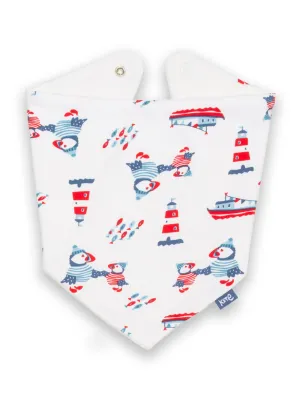 Puffin pals bib