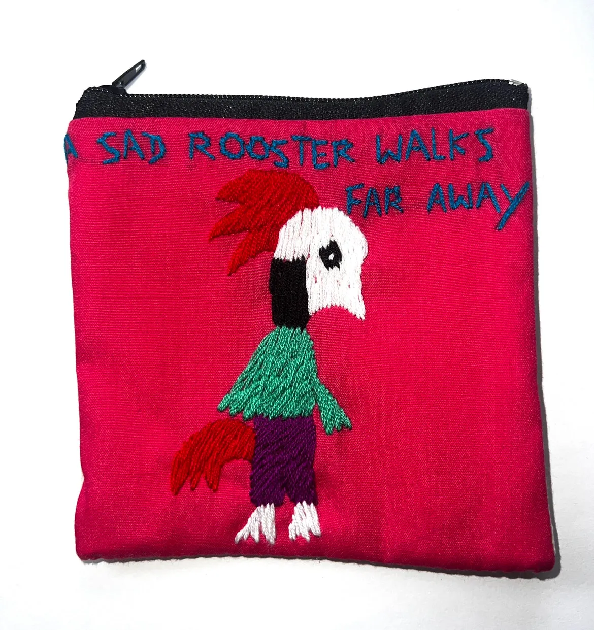 "Chalee" Small Hand Embroidered Pouches by Hmong Youth in Laos