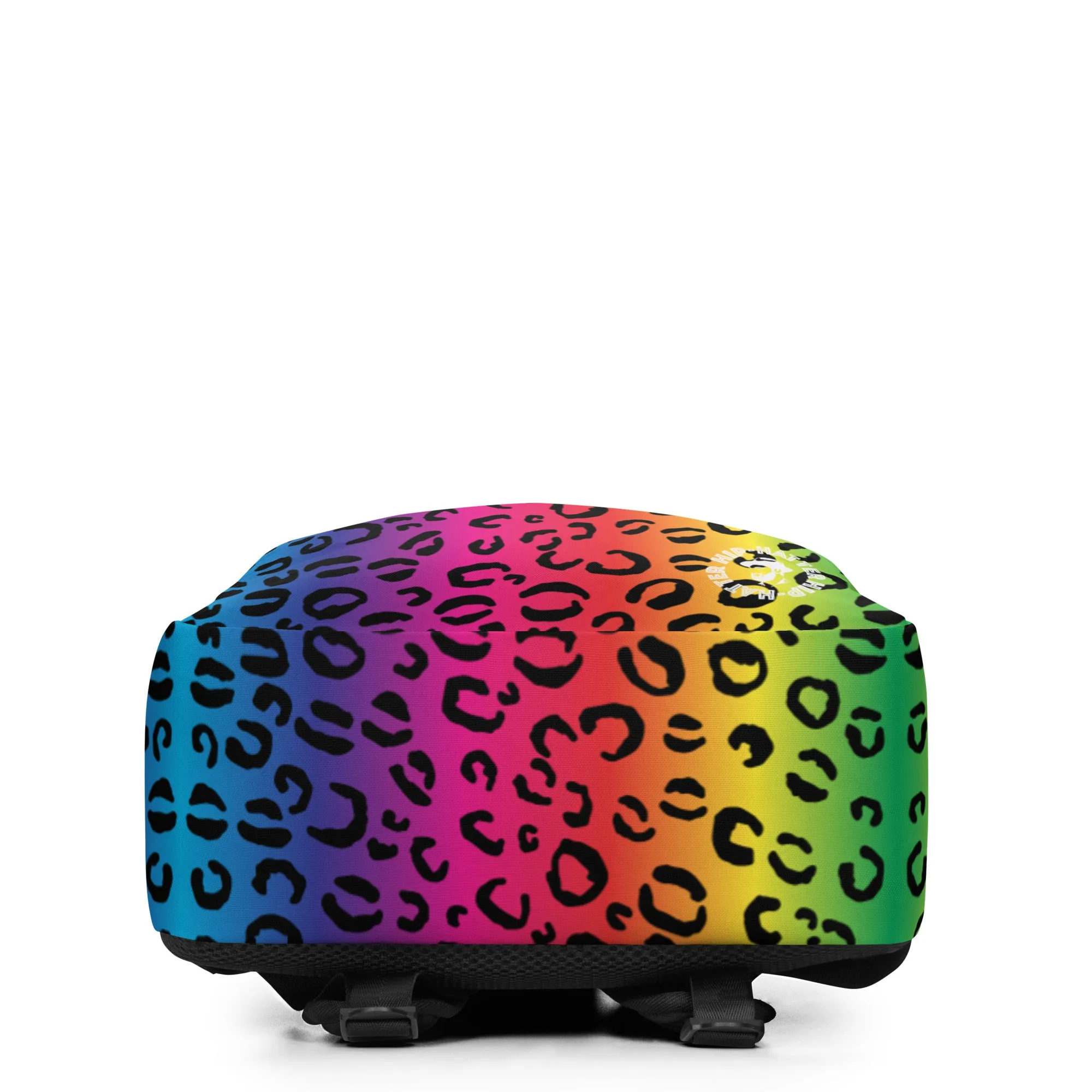 Rainbow Safari Leopard Minimalist Backpack