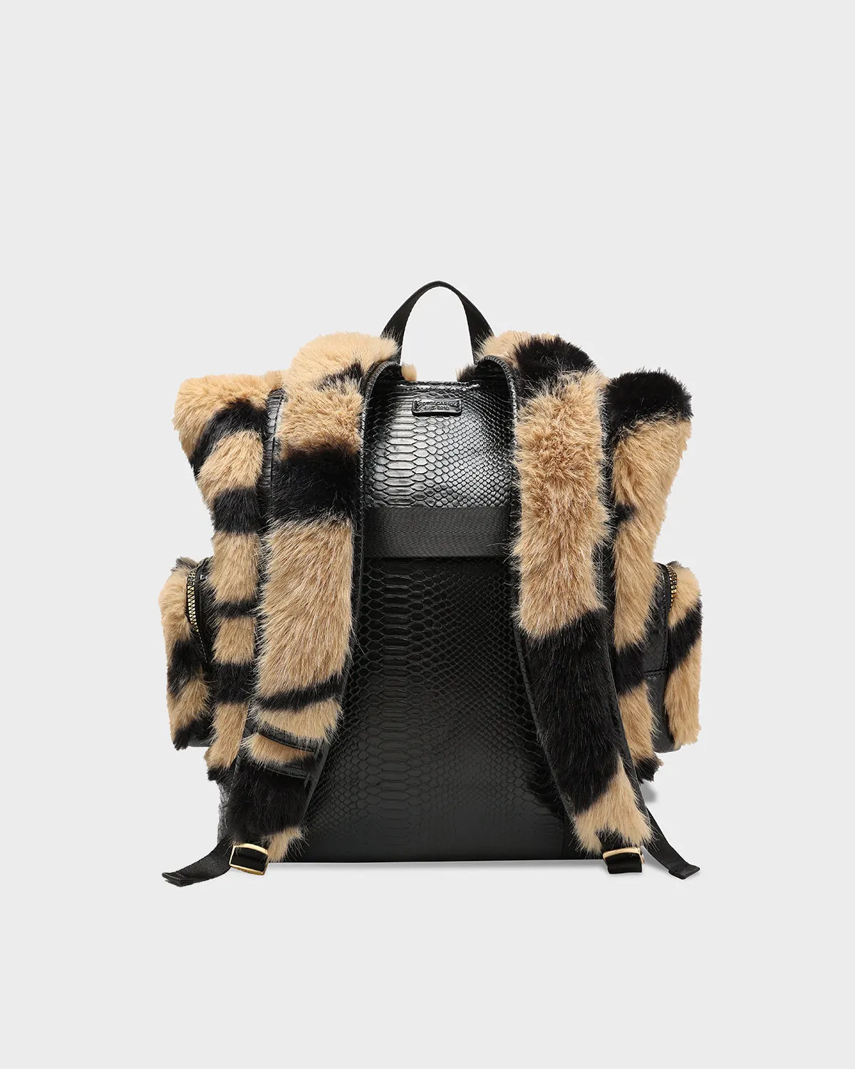 Rebellious Roar Backpack in Brown