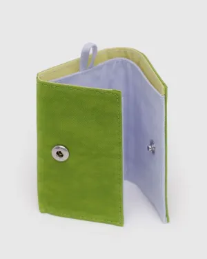 Snap Wallet in Green Juice Mix